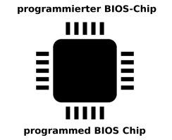 Macbook Pro 13 A1706 BIOS Chip W25Q64FVIG programmiert...